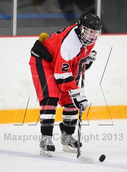 Thumbnail 1 in Warde/Ludlowe vs. Branford (CIAC Division II Quarterfinal) photogallery.