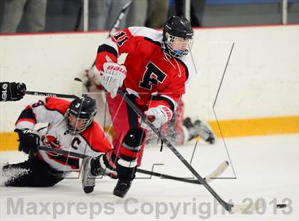 Thumbnail 3 in Warde/Ludlowe vs. Branford (CIAC Division II Quarterfinal) photogallery.