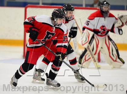 Thumbnail 2 in Warde/Ludlowe vs. Branford (CIAC Division II Quarterfinal) photogallery.