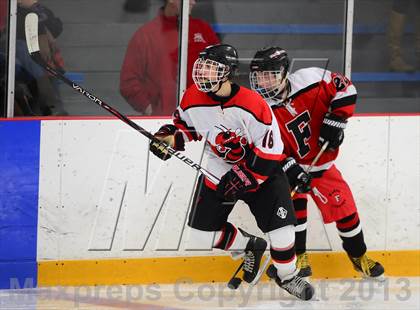 Thumbnail 2 in Warde/Ludlowe vs. Branford (CIAC Division II Quarterfinal) photogallery.