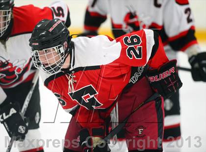 Thumbnail 2 in Warde/Ludlowe vs. Branford (CIAC Division II Quarterfinal) photogallery.