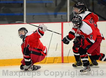 Thumbnail 2 in Warde/Ludlowe vs. Branford (CIAC Division II Quarterfinal) photogallery.