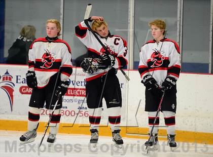 Thumbnail 1 in Warde/Ludlowe vs. Branford (CIAC Division II Quarterfinal) photogallery.
