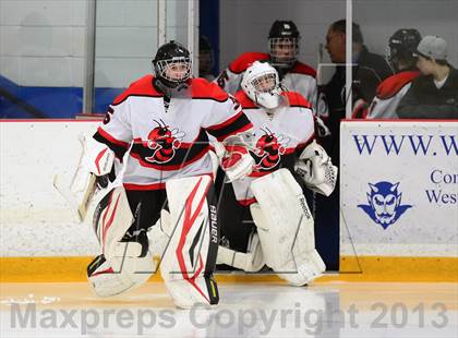 Thumbnail 2 in Warde/Ludlowe vs. Branford (CIAC Division II Quarterfinal) photogallery.