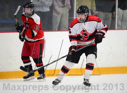 Thumbnail 2 in Warde/Ludlowe vs. Branford (CIAC Division II Quarterfinal) photogallery.