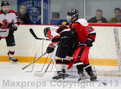 Thumbnail 3 in Warde/Ludlowe vs. Branford (CIAC Division II Quarterfinal) photogallery.
