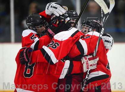 Thumbnail 1 in Warde/Ludlowe vs. Branford (CIAC Division II Quarterfinal) photogallery.