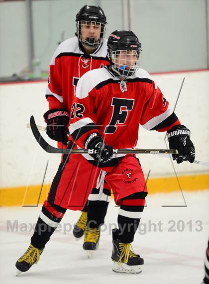 Thumbnail 1 in Warde/Ludlowe vs. Branford (CIAC Division II Quarterfinal) photogallery.