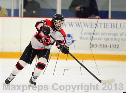 Thumbnail 2 in Warde/Ludlowe vs. Branford (CIAC Division II Quarterfinal) photogallery.