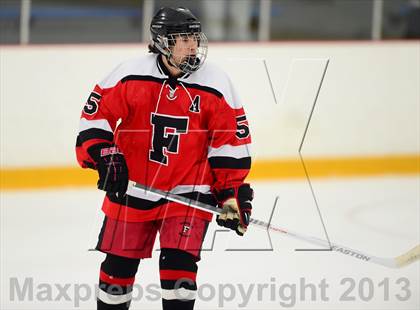 Thumbnail 2 in Warde/Ludlowe vs. Branford (CIAC Division II Quarterfinal) photogallery.