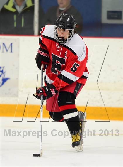 Thumbnail 3 in Warde/Ludlowe vs. Branford (CIAC Division II Quarterfinal) photogallery.