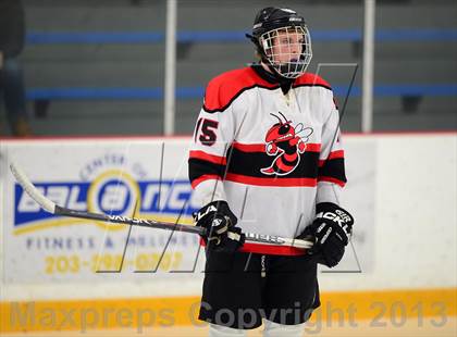 Thumbnail 1 in Warde/Ludlowe vs. Branford (CIAC Division II Quarterfinal) photogallery.