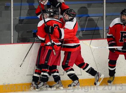 Thumbnail 2 in Warde/Ludlowe vs. Branford (CIAC Division II Quarterfinal) photogallery.