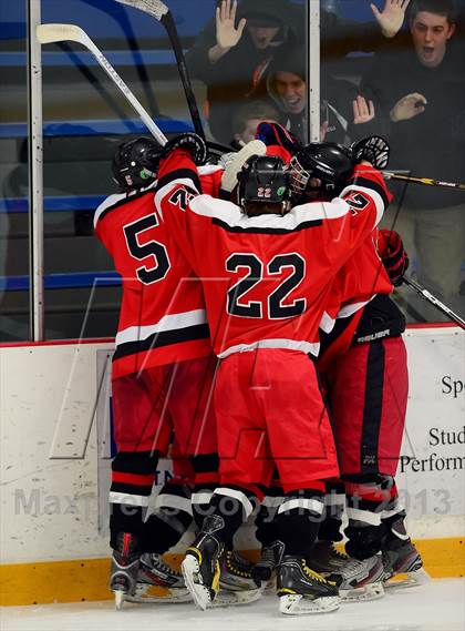 Thumbnail 3 in Warde/Ludlowe vs. Branford (CIAC Division II Quarterfinal) photogallery.