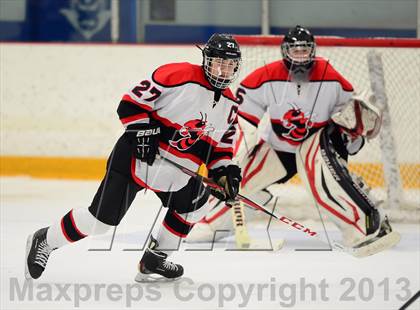 Thumbnail 1 in Warde/Ludlowe vs. Branford (CIAC Division II Quarterfinal) photogallery.