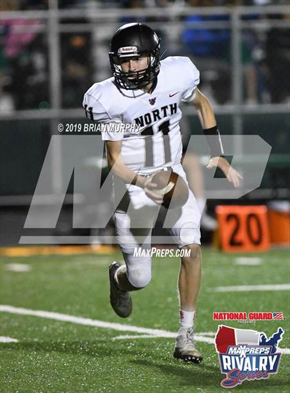 Thumbnail 2 in North Salem @ McKay (2018 MaxPreps Rivalry Series) photogallery.