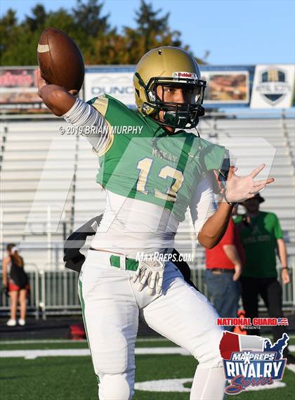 Thumbnail 1 in North Salem @ McKay (2018 MaxPreps Rivalry Series) photogallery.