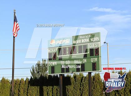Thumbnail 3 in North Salem @ McKay (2018 MaxPreps Rivalry Series) photogallery.