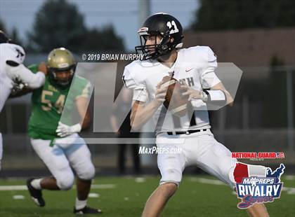 Thumbnail 1 in North Salem @ McKay (2018 MaxPreps Rivalry Series) photogallery.
