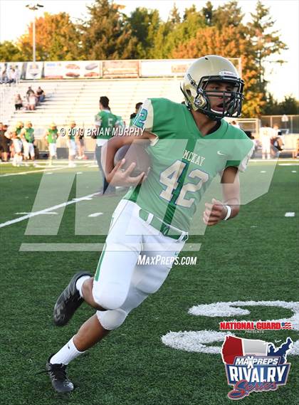 Thumbnail 3 in North Salem @ McKay (2018 MaxPreps Rivalry Series) photogallery.