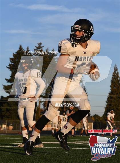 Thumbnail 2 in North Salem @ McKay (2018 MaxPreps Rivalry Series) photogallery.