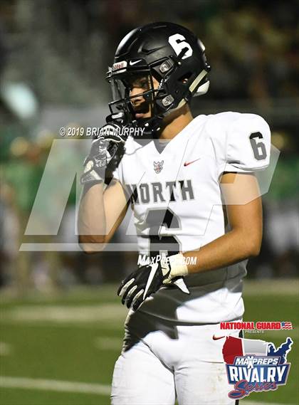Thumbnail 1 in North Salem @ McKay (2018 MaxPreps Rivalry Series) photogallery.