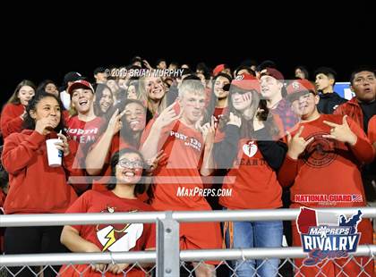Thumbnail 1 in North Salem @ McKay (2018 MaxPreps Rivalry Series) photogallery.