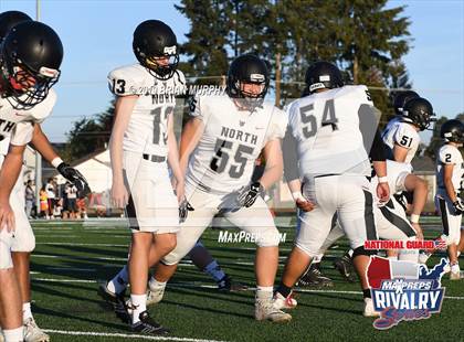 Thumbnail 1 in North Salem @ McKay (2018 MaxPreps Rivalry Series) photogallery.