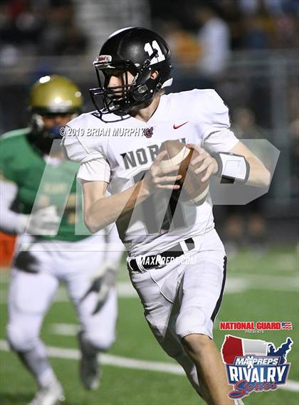 Thumbnail 1 in North Salem @ McKay (2018 MaxPreps Rivalry Series) photogallery.