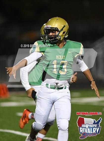 Thumbnail 3 in North Salem @ McKay (2018 MaxPreps Rivalry Series) photogallery.
