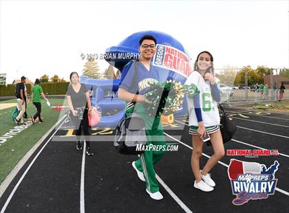 Thumbnail 1 in North Salem @ McKay (2018 MaxPreps Rivalry Series) photogallery.
