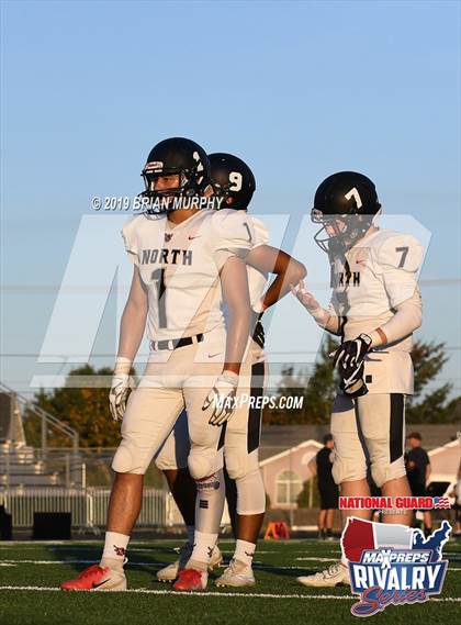Thumbnail 2 in North Salem @ McKay (2018 MaxPreps Rivalry Series) photogallery.