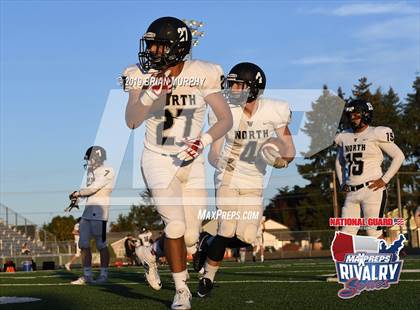 Thumbnail 2 in North Salem @ McKay (2018 MaxPreps Rivalry Series) photogallery.