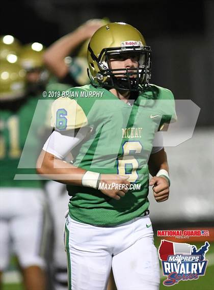 Thumbnail 1 in North Salem @ McKay (2018 MaxPreps Rivalry Series) photogallery.