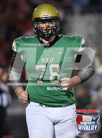 Thumbnail 2 in North Salem @ McKay (2018 MaxPreps Rivalry Series) photogallery.