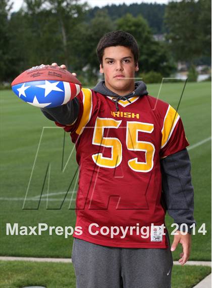 Thumbnail 1 in O'Dea (USA Football/MaxPreps Media Day Event) photogallery.