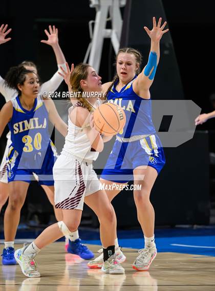 Thumbnail 1 in Simla vs. Merino (CHSAA 2A Final Four) photogallery.