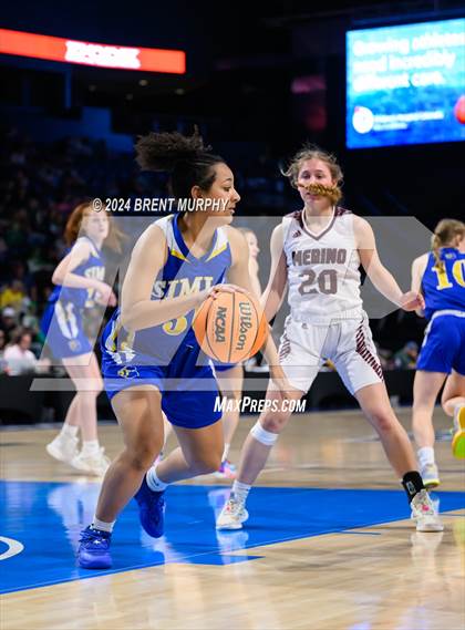 Thumbnail 2 in Simla vs. Merino (CHSAA 2A Final Four) photogallery.