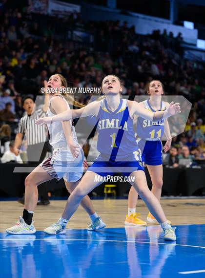 Thumbnail 3 in Simla vs. Merino (CHSAA 2A Final Four) photogallery.