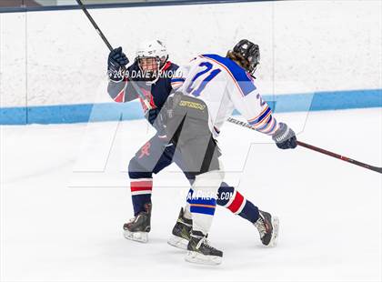 Thumbnail 2 in Dracut-Tyngsborough vs Newton South (MIAA Division 3 North Semifinal) photogallery.