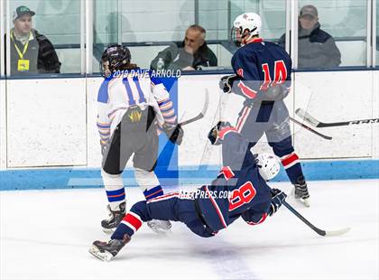Thumbnail 2 in Dracut-Tyngsborough vs Newton South (MIAA Division 3 North Semifinal) photogallery.