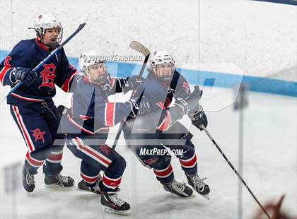 Thumbnail 1 in Dracut-Tyngsborough vs Newton South (MIAA Division 3 North Semifinal) photogallery.