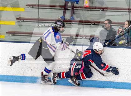 Thumbnail 2 in Dracut-Tyngsborough vs Newton South (MIAA Division 3 North Semifinal) photogallery.