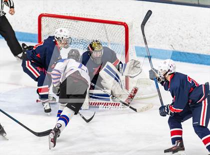 Thumbnail 2 in Dracut-Tyngsborough vs Newton South (MIAA Division 3 North Semifinal) photogallery.