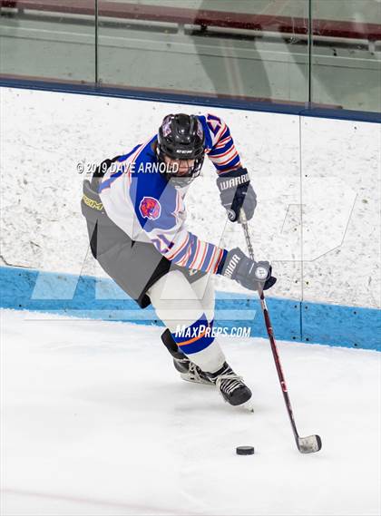 Thumbnail 3 in Dracut-Tyngsborough vs Newton South (MIAA Division 3 North Semifinal) photogallery.