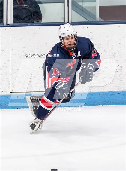 Thumbnail 1 in Dracut-Tyngsborough vs Newton South (MIAA Division 3 North Semifinal) photogallery.