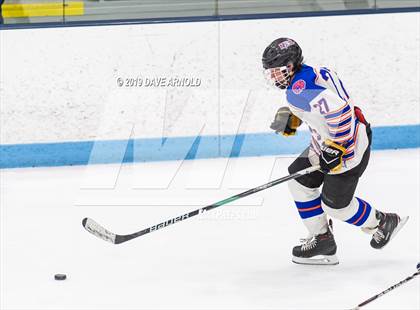 Thumbnail 1 in Dracut-Tyngsborough vs Newton South (MIAA Division 3 North Semifinal) photogallery.