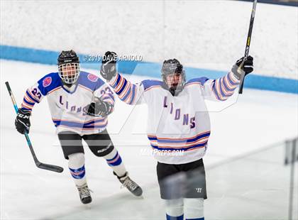 Thumbnail 1 in Dracut-Tyngsborough vs Newton South (MIAA Division 3 North Semifinal) photogallery.