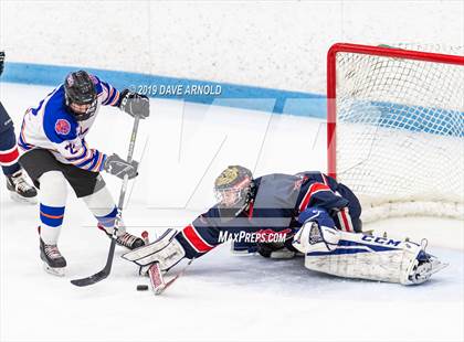 Thumbnail 3 in Dracut-Tyngsborough vs Newton South (MIAA Division 3 North Semifinal) photogallery.