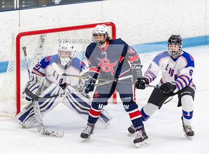 Thumbnail 3 in Dracut-Tyngsborough vs Newton South (MIAA Division 3 North Semifinal) photogallery.